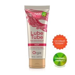 Согревающая смазка (лубрикант) для секса LUBE TUBE HOT Orgie (Бразилия-Португалия) фото и описание