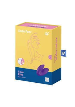 Вибратор на палец Satisfyer Love Riot Purple, 12 вариантов использования фото и описание