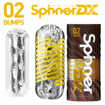 Мастурбатор Tenga Spinner DX 02 Bumps, з пружною стимулювальною спіраллю всередині, середній вплив фото і опис