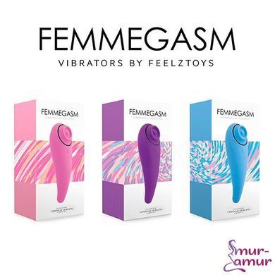 Пульсатор для клітора плюс вібратор FeelzToys - FemmeGasm Tapping & Tickling Vibrator Pink