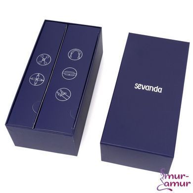 БДСМ-набір LOCKINK The Flowering Serpent Bondage Set, чорний, з малюнком у вигляді змій, 7 предметів фото і опис