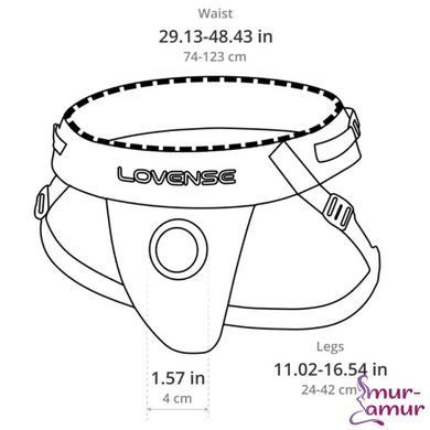 Трусики для страпона Lovense Strapless Harness, для Lovense Lapis strap-on та інших моделей фото і опис