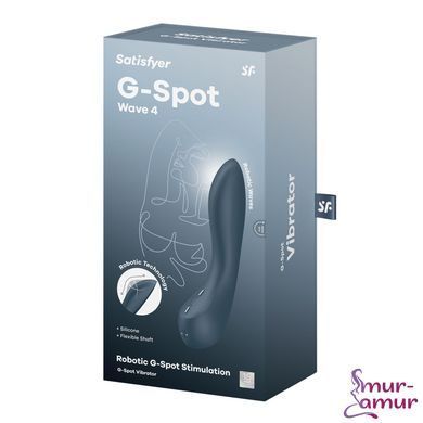 Стимулятор точки G Satisfyer G-Spot Wave 4, ефект пестощів пальчиком, 12 режимів фото і опис