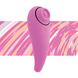 Пульсатор для клитора плюс вибратор FeelzToys - FemmeGasm Tapping & Tickling Vibrator Pink фото