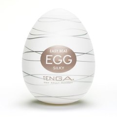 Мастурбатор яйце Tenga Egg Silky (Ніжний Шовк) фото і опис