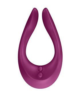 Вибратор для пар Satisfyer Endless Joy (Berry), 3 независимых мотора, многофункциональный фото и описание