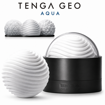 Мастурбатор Tenga Geo Aqua, новий матеріал, ніжні хвилі, новий ступінь розвитку Tenga Egg фото і опис