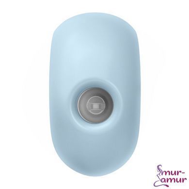 Вакуумный клиторальный стимулятор с вибрацией Satisfyer Sugar Rush Blue фото и описание