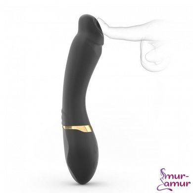 Вібратор Dorcel Tender Spot з гнучким стовбуром і м'яким кінчиком, з турборежимом фото і опис