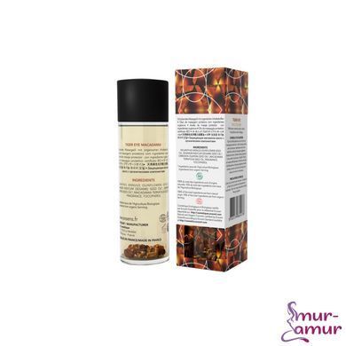 Масажна олія EXSENS Tiger Eye Macadamia (захист з тигровим оком) 100мл, натуральна фото і опис
