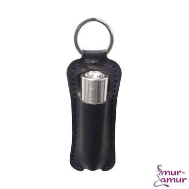 Вибропуля PowerBullet First-Class Bullet 2.5&Prime; with Key Chain Pouch, Silver, 9 режимов вибрации