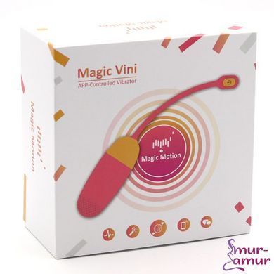 Смарт-виброяйцо Magic Motion Vini Orange, управление со смартфона