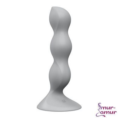 Анальний стимулятор-намистини Satisfyer Triple Ball-R Grey фото і опис