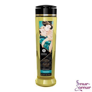 Масажна олія Shunga Sensual &ndash; Island Blossoms (240 мл) натуральна зволожувальна фото і опис