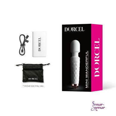 Минивибромассажер Dorcel Wand Mini Wanderful White фото и описание