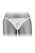 Трусики-стрінги з перлинною ниткою Fashion Secret VENUSINA White фото