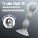 Анальний стимулятор-намистини Satisfyer Triple Ball-R Grey фото