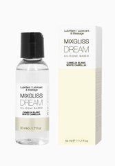 Лубрикант на силиконовой основе MixGliss DREAM - CAMELIA BLANC (50 мл) с ароматом белой камелии фото и описание