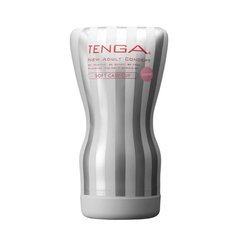 Мастурбатор Tenga Squeeze Tube Cup (м'яка подушечка) GENTLE сдавливаемый фото і опис