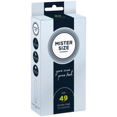 Презервативи Mister Size 49 (10 pcs) фото і опис