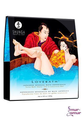 Гель для ванны Shunga LOVEBATH &ndash; Ocean temptations 575 г, делает воду ароматным желе со SPA-эффектом