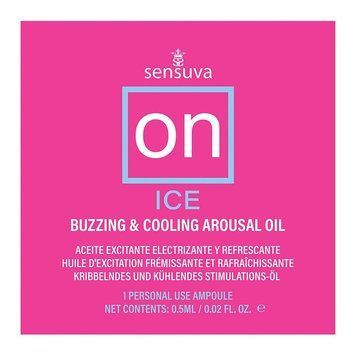 Пробник збуджувальної олії Sensuva &ndash; ON Arousal Oil for Her Ice (0,3 мл) фото і опис