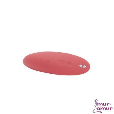 Вакуумний смарт-стимулятор для пар We-Vibe Melt Coral, зручно поєднувати з проникним сексом фото і опис
