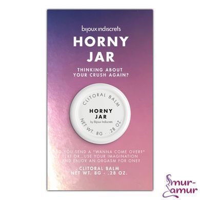 Бальзам для клітора Bijoux Indiscrets Horny Jar (Тремти від задоволення), розігрівальний фото і опис