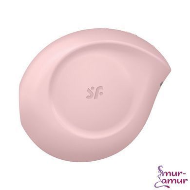 Вакуумный клиторальный стимулятор с вибрацией Satisfyer Sugar Rush Rose фото и описание