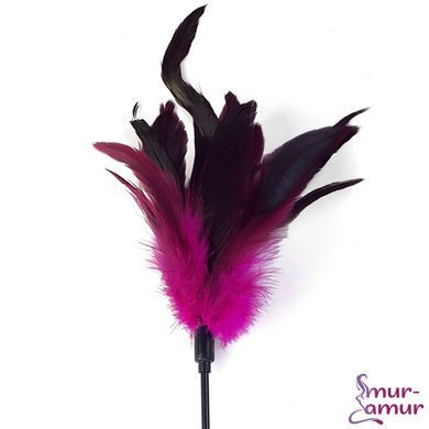 Щекоталка с пером петуха Art of Sex &ndash; Feather Paddle, темно-розовая фото и описание