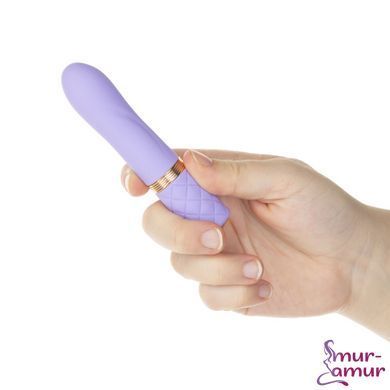 Розкішний вібратор Pillow Talk Flirty Purple Special Edition, Сваровскі, пов&rsquo;язка на очі+гра