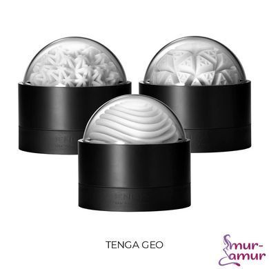 Мастурбатор Tenga Geo Glacier, новый материал, интенсивные блоки, новая ступень развития Tenga Egg фото и описание
