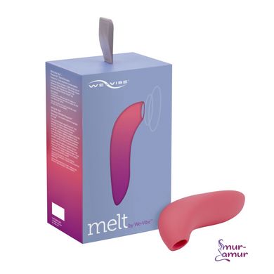 Вакуумний смарт-стимулятор для пар Melt by We-Vibe Coral, зручно поєднувати з проникним сексом фото і опис