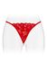 Трусики-стрінги з перлинною ниткою Fashion Secret VENUSINA Red фото
