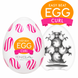 Мастурбатор-яйцо Tenga Egg Curl с рельефом из шишечек фото