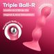 Анальный стимулятор-бусины Satisfyer Triple Ball-R Red фото