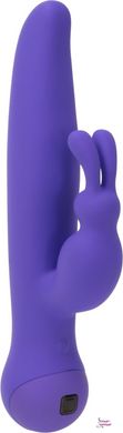 Вибратор-кролик с сенсорным управлением и ротацией Touch by SWAN - Duo Purple, глубокая вибрация фото и описание
