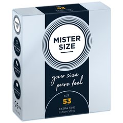 Презервативи Mister Size 53 (3 pcs) фото і опис