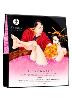 Гель для ванны Shunga LOVEBATH – Dragon Fruit 650 г, делает воду ароматным желе со SPA-эффектом