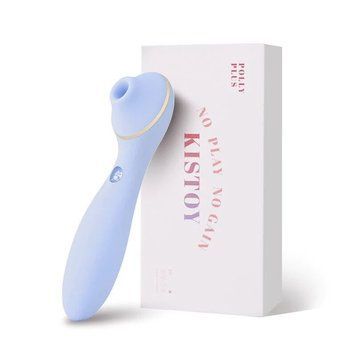 Вакуумный вибратор KISTOY Polly Plus Purple с подогревом фото и описание