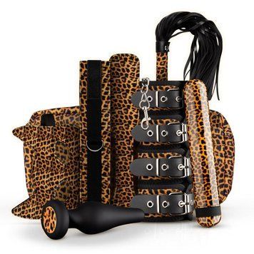 Набір BDSM-аксесуарів Panthra Gato 8-piece set фото і опис