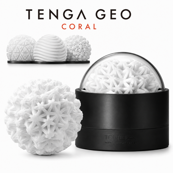 Мастурбатор Tenga Geo Coral, новий матеріал, об&rsquo;ємні зірки, новий ступінь розвитку Tenga Egg фото і опис