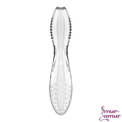 Двусторонний стеклянный дилдо Satisfyer Dazzling Crystal 2 Transparent фото и описание
