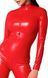 Комбинезон Noir Handmade F353 Red powerwetlook overall - XXL фото