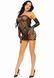Leg Avenue 2 PC Tube dress and gloves OS Black фото