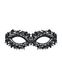 Кружевная маска Obsessive A710 mask, единый размер, черная фото