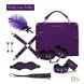 Подарочный набор для BDSM RIANNE S - Kinky Me Softly Purple: 8 предметов для удовольствия фото