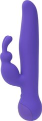 Вібратор-кролик з сенсорним управлінням і ротацією Touch by SWAN - Duo Purple, глибока вібрація фото і опис