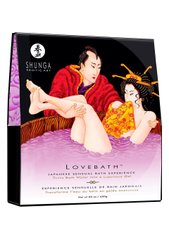 Гель для ванни Shunga LOVEBATH - Sensual Lotus 650гр, робить воду ароматним желе зі SPA еффектом
