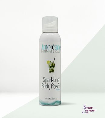 Масажна піна Amoreane Sparkling Body Foam Mojito (150 мл) фото і опис